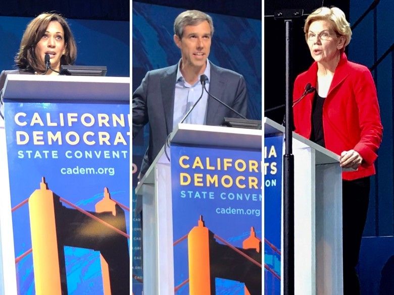 CA Dem collage
