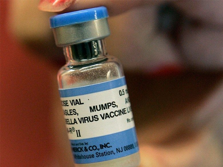 MMR vial