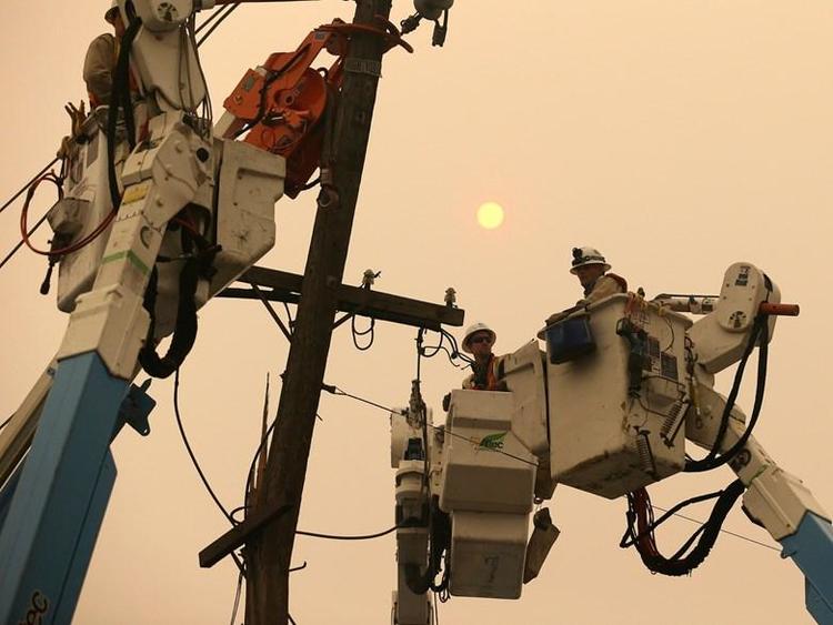 PGE pole work
