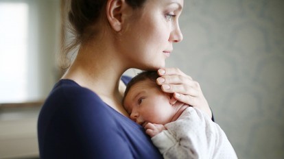 Postpartum Depression woman baby RM 722x406
