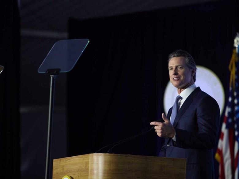 gavin inaug speech