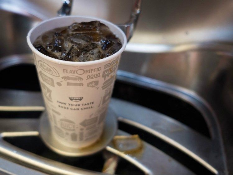 soda bev cup