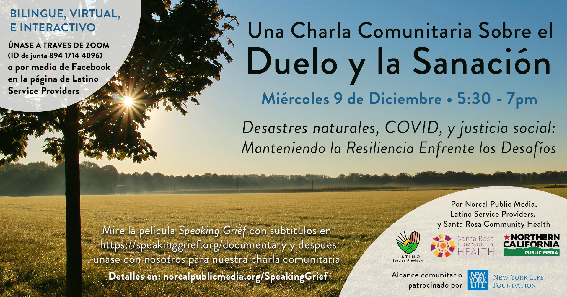 speakinggrief poster spanish v1