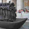 How One Small Bag Of Food On A Giant Sculpture Tells A Million Immigrant Tales