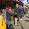 How Do You Move A Bookstore? With A Human Chain, Book By Book