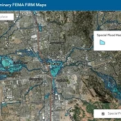 FEMA preliminary flood map