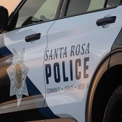 Santa Rosa Police Vehicle