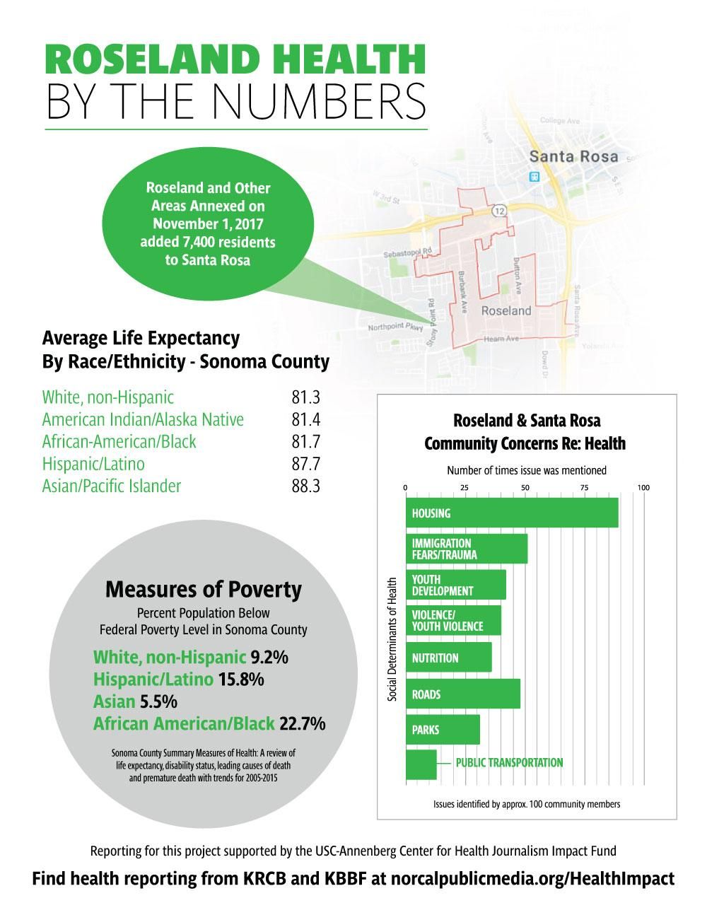 RoselandHealthByTheNumbers flyer